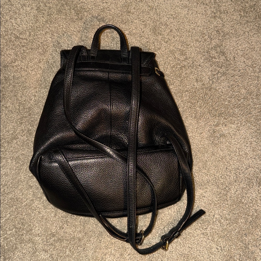 Kate Spade Black Drawstring Backpack - Picture 3 of 6